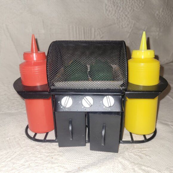 Mini BBQ themed Hotdog Condiment Station - Picture 10 of 13